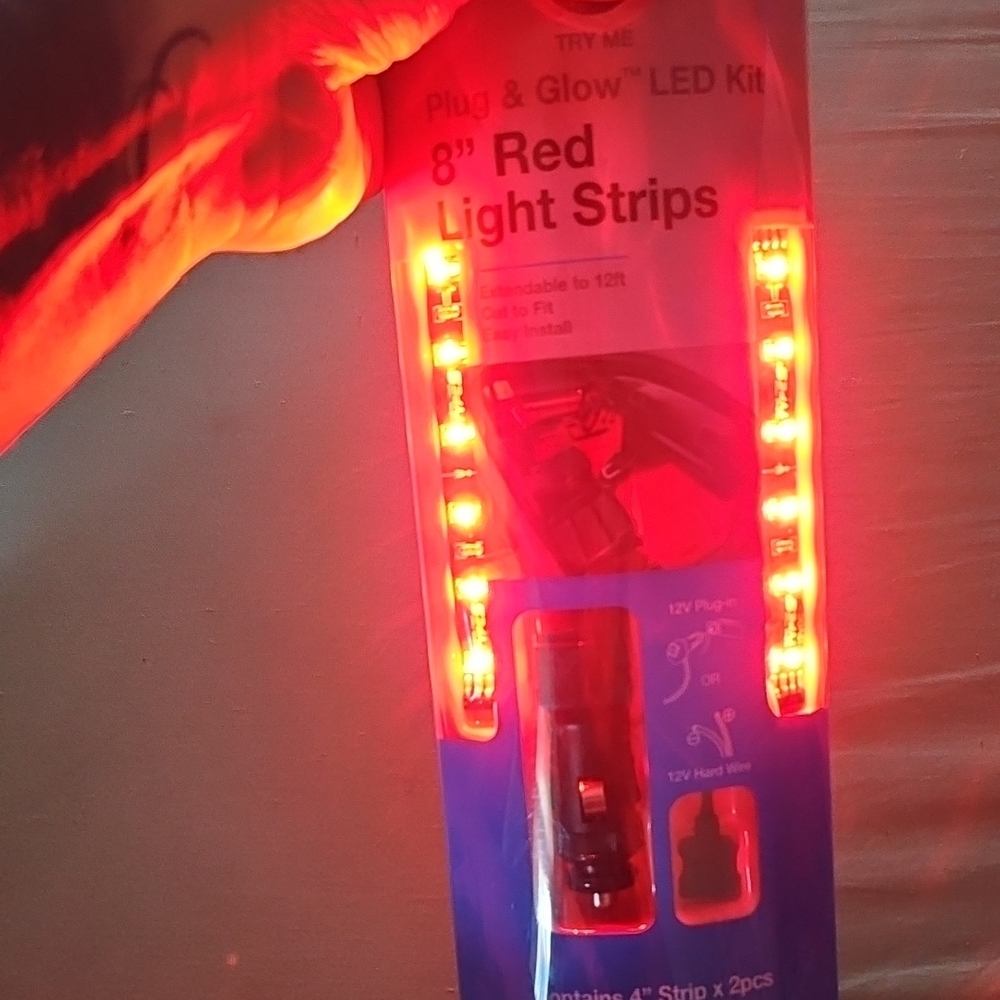 Red LED Light Strips - Picture 6 of 6